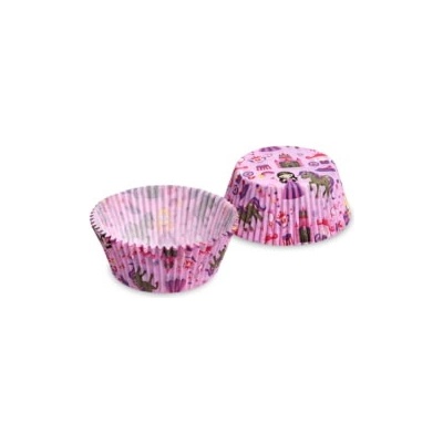 PAP cukrárenský košíček Princezná Ø50x30mm 40 ks