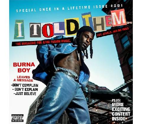 Burna Boy - I Told Them... CD
