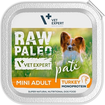 VetExpert Vetexpert Raw Paleo Pate Mini Adult Turkey 150g - пакет с пуешко месо