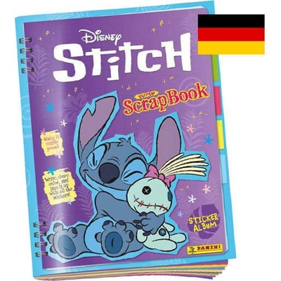 Panini album na samolepky Stitch Super ScrapBook DE