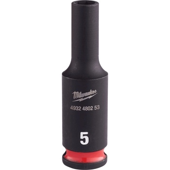 MILWAUKEE Nástrčný kľúč 1/4" - Hex 5 SHOCKWAVE predĺžený