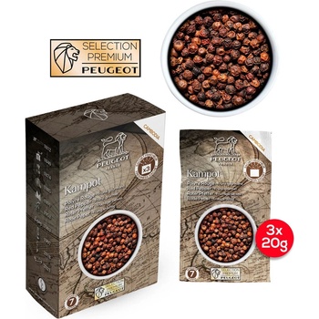 Peugeot Червена чушка KAMPOT PREMIUM 3 х 20 гр. , Peugeot (PG42479)