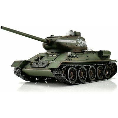 TORRO tank PRO 1/16 RC T-34/85 zelená kamufláž - infra IR RTR