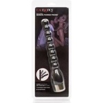  Black Vibrating Plug Anal Rose Beads