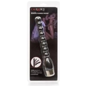  Black Vibrating Plug Anal Rose Beads