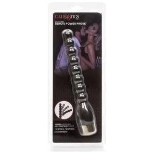 Boss of Toys Black Vibrating Plug Anal Rose Beads