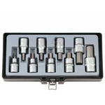FORCE Вложки 1/2" накрайник шестограм (4-17mm) комплект 9 бр. JN15806 FORCE 4101 (JN15806)