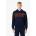 Lacoste Суичър Lacoste Zip-Up Colour-Block Hoodie - Navy Red