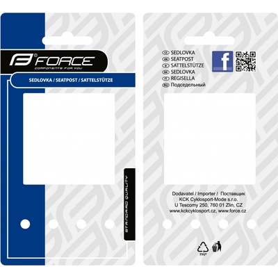 karta Force SEDLOVKY balící 8 x 15 cm