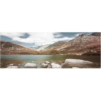MORIMPEX Obraz plátno Pleso, 50x120 cm