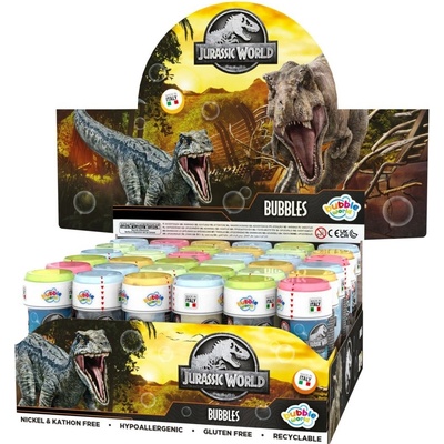 DULCOP Bublifuk 60 ml Jurassic World bubbles