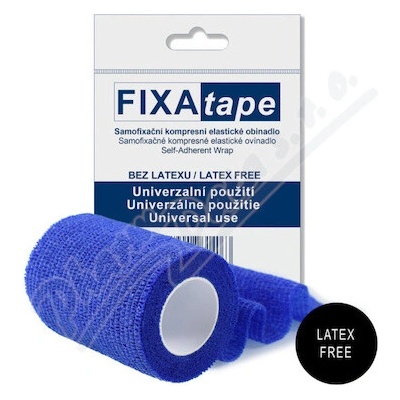 FIXAtape STRETCH samofix.obina.7,5 x 450 cm modrá