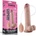 Lovetoy Мек еякулиращ пенис с тестиси 9'' телесен