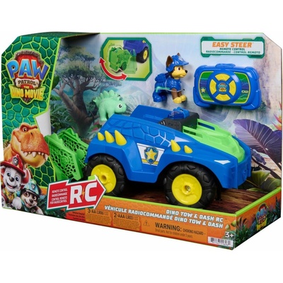 Spin Master Tlapková patrola Dino RC Auto s vozíkem Chase