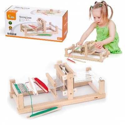 Дървен тъкачен стан