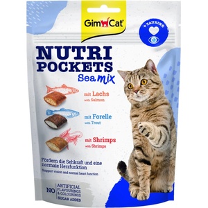 Gimborn Gimcat nutri pockets Морски микс с таурин 150 г