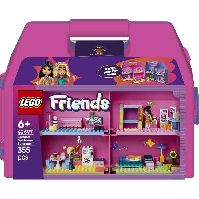 Конструктор LEGO Friends - Творчески куфар с къща за кукли (42697) (42697)