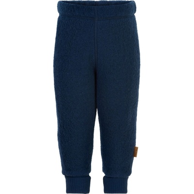 Mikk-Line dětské vlněné merino kalhoty 50004 Blue Nights