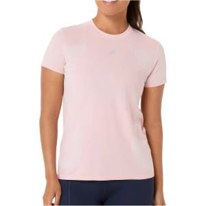 Asics Дамска тениска Asics Women's Road Seamless S/S Top Running shirt - Morganite / Crystal Pink (916-5455-0312)