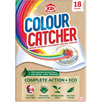 K2R Colour Catcher Eco proti zafarbeniu 18 ks