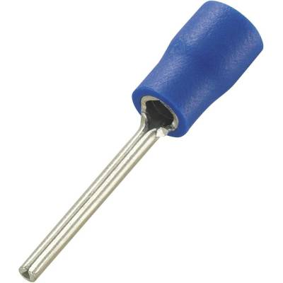 TRU COMPONENTS 739361 káblová koncovka 1.50 mm² 2.50 mm² čiastočne izolované modrá 100 ks