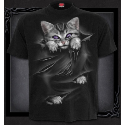 Unisex tričko Spiral Kočičí drápky BRIGHT EYES FM128698