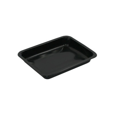 ECOFOL Plastová zatavovací miska LIGHT 1D černá PP 227x178x30 mm ideal pack® bal/50 ks