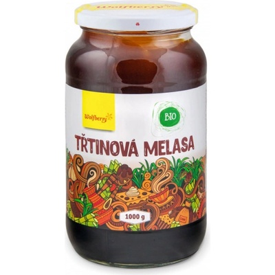 Wolfberry Třtinová melasa Bio 1000 g – Zboží Dáma