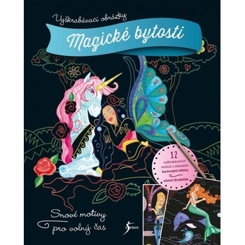 Vyškrabávací obrázky Magické bytosti