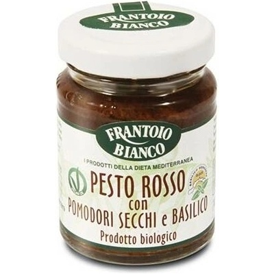 Frantoio Bianco Pesto Rosso se sušenými rajčaty a bazalkou DOP 180g