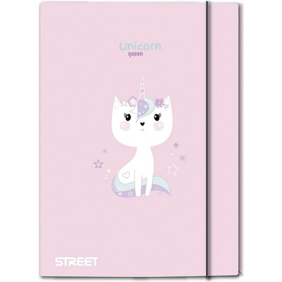 STREET Гумена папка STREET A/4 с дебелина на гръбчето 1 cm Lovely Tale 65694 (65694)