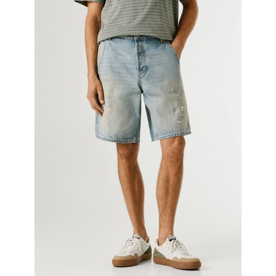 Pepe Jeans pánské modré šortky PM8000042-JEA