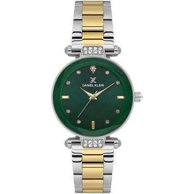 Daniel Klein DK. 6.14132-4 - Дамски часовник, Premium, Кварцов, 32mm, 3 ATM, Зелен