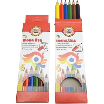 Koh i Noor pastelky 3371 6 Mona Lisa dl silné OK10