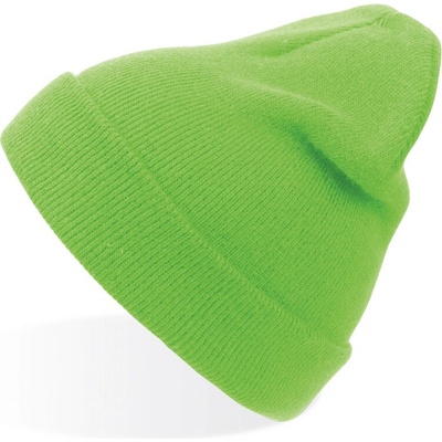 Atlantis Wind pletená čiapka green fluo