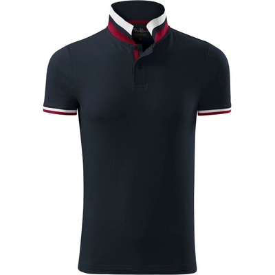 Malfini pánská polokošile Collar Up Tmavá námořní modrá