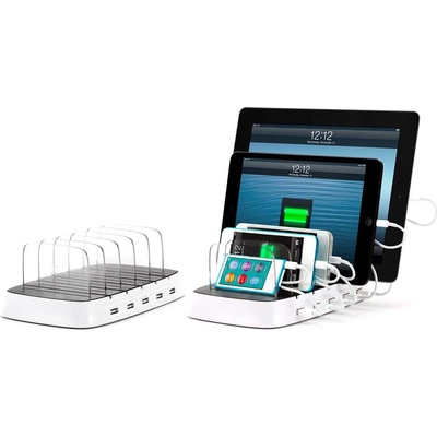 Griffin PowerDock 5 - док станция с 5 гнезда за зареждане за таблети и смартфони