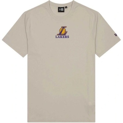 New Era LA LAKERS NBA pánské triko šedá