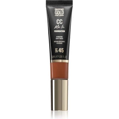 Dripping Gold CC Me In ľahký make-up SPF45 Coffee 9.5 32 ml