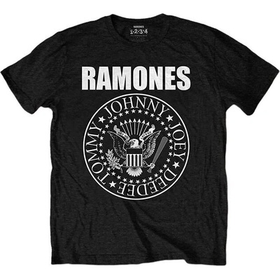 Ramones Hey Ho (Front & Back) Black L Риза (RATS10MB03)