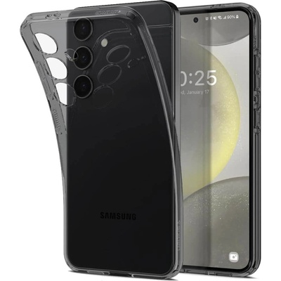 Spigen Силиконов Калъф за Samsung S24 Plus, Spigen Liquid Space Crystal Case, Черен (ACS07324)