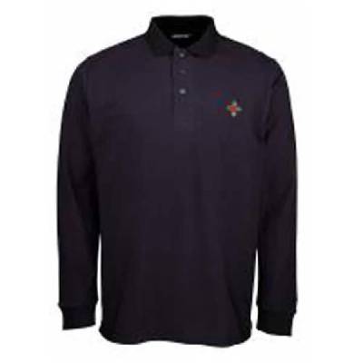 Рокля Santa cruz Dressen rose kit long sleeve polo - Black (Black)