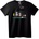 NOONEBRAND Тениска Пазители на галактиката подредба - 4XL, Black