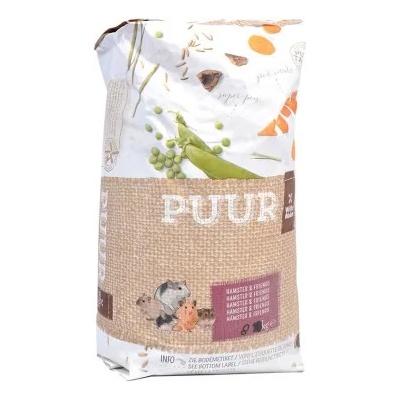 Witte molen PUUR пълноценна храна за хамстери 8 кг, Witte Molen, Холандия - 654826