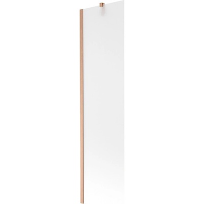 Mexen Next параван за вана 1-крилен 50 x 150 cm, матиран, четкана мед - 895-050-000-00-30-65 (895-050-000-00-30-65)