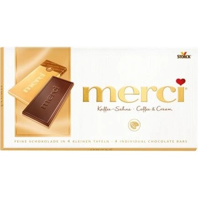 Merci tabuľková Káva 100 g