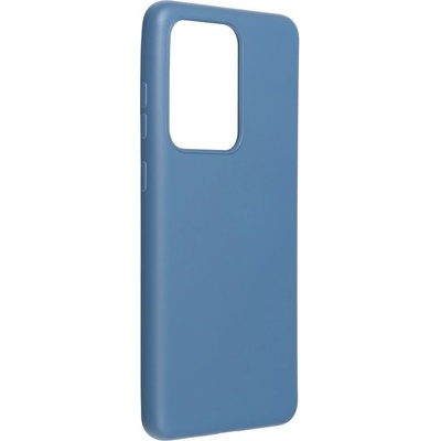 Púzdro Forcell SILICONE LITE Case Samsung Galaxy S21 Ultra modré