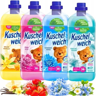 Kuschelweich aviváž koncentrát mix 4 x 1 l