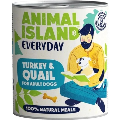 Animal Island Everyday Adult Turkey and quail 800 g