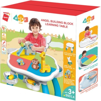 Qman Конструктор, Qman, Обучителна масичка за сглобяване (Q5501)